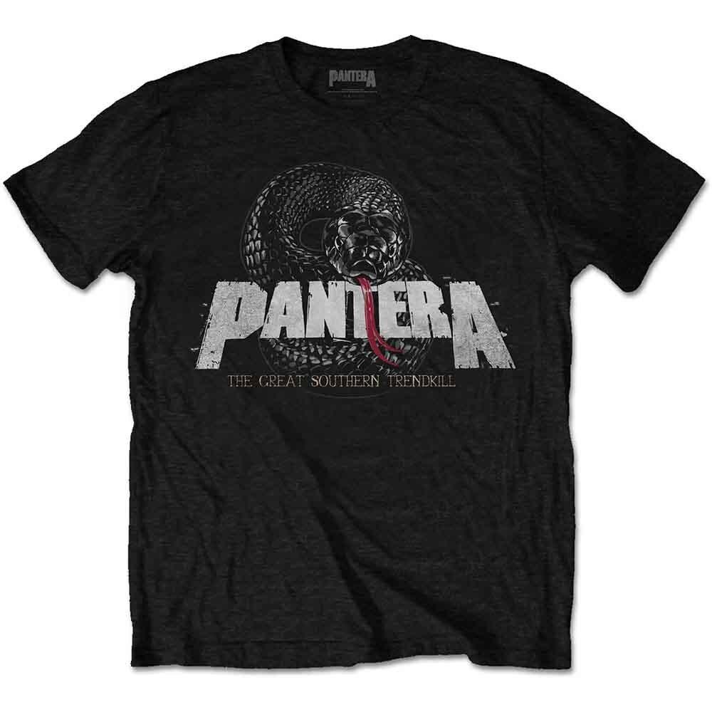 Pantera Snake Logo T-Shirt Black New Unisex T-Shirt L