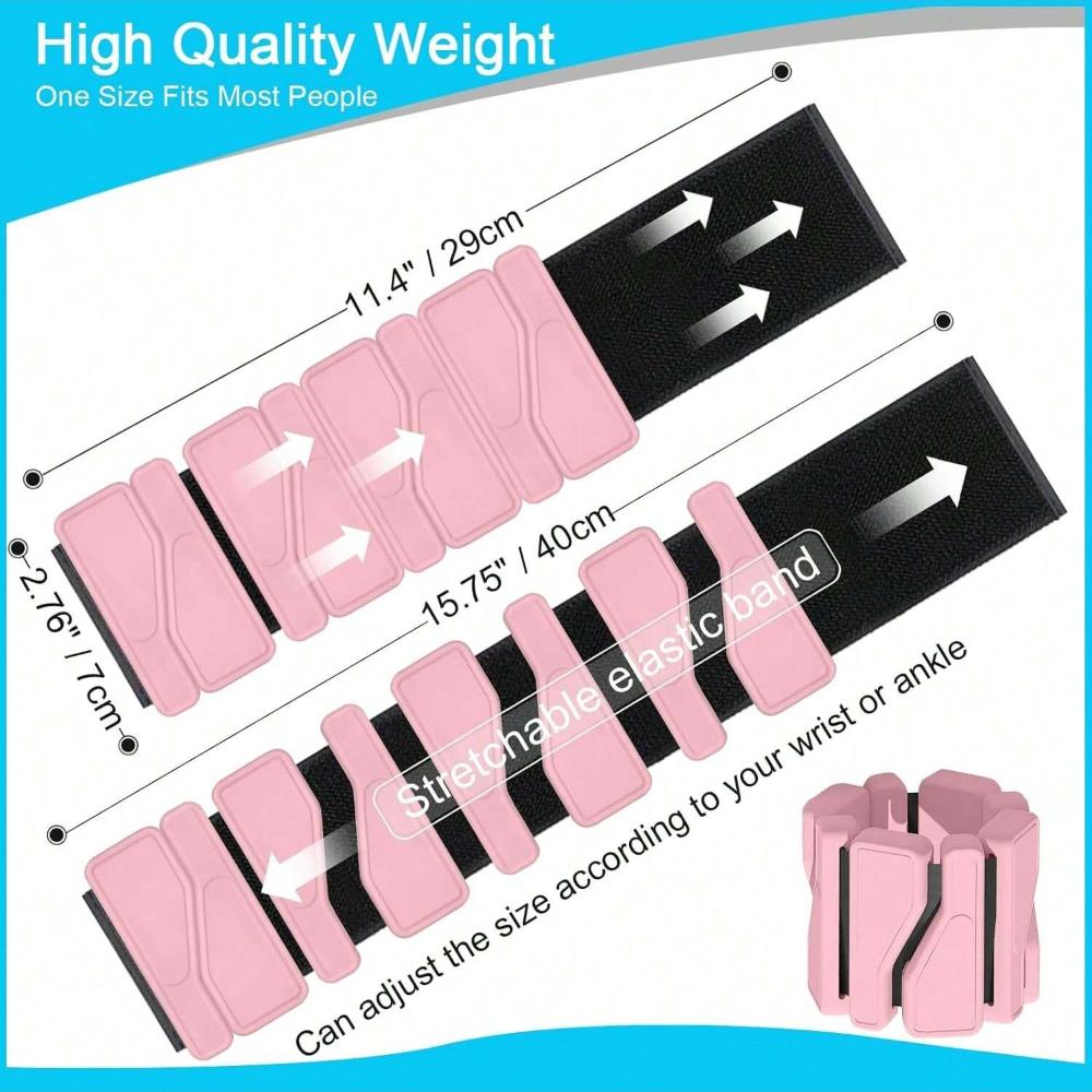 Pulseira de Fitness de Silicone com Suporte de Peso, Pulseira de Gravidade para Yoga e Corrida