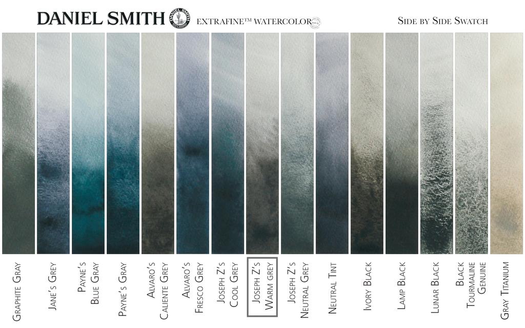 Daniel Smith Watercolor Paint, 15ml Tube (Joseph Z's Warm Grey) 284600246