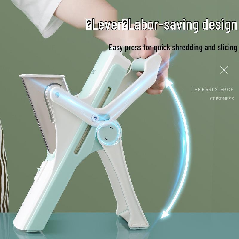 Multi-Functional Vegetable Cutter & Slicer - Kitchen Chopper, Shredder, Grater for Lemon & Cucumber