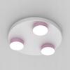 Lampa 3 punktowa sufitowa led plafon koło pastele