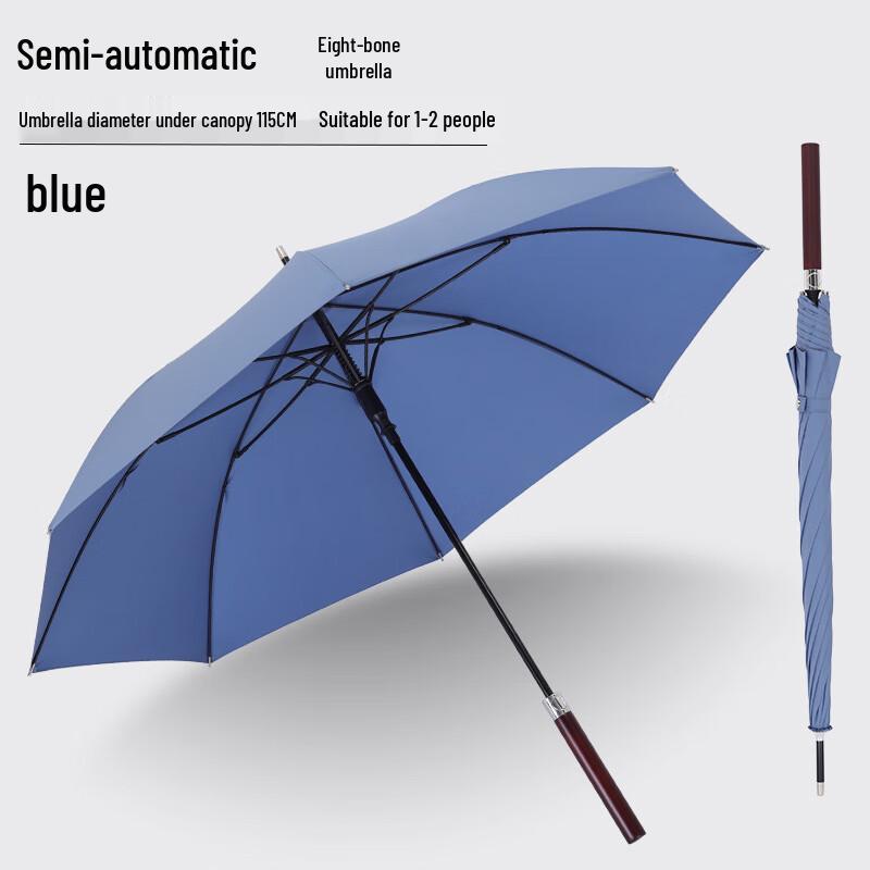 Baodini Heavy-Duty Semi-Automatic Straight Umbrella