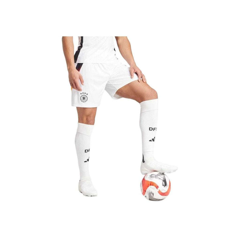 Adidas Německo Národní tým Domácí Zápas Fotbalové Šortky Pánské Spodní díl Bílý IP8151
