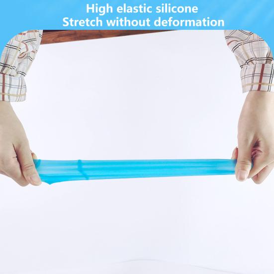 10Pcs Leakproof Travel Toiletry Sleeves Excellent Flexibility Good Tightness Silicone Leak Lock Covers for Home & Travel Use