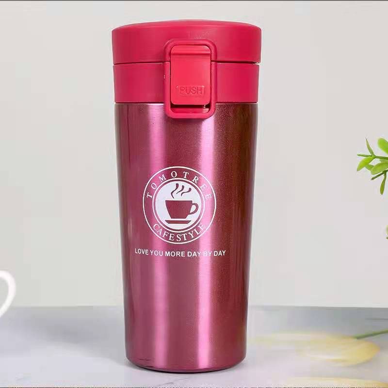 Hot Sale Stainless Steel Tumblers Coffee Mug Cups in Bulk 20 oz Tumblers Coffee Cups Travel Car Mugs Sublimation Blank 380ml красный