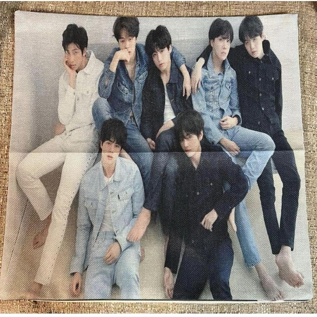 [USED] BTS Cushion Cover, Sofa Backrest, Decorative Pillow Cover, Stylish and Popular