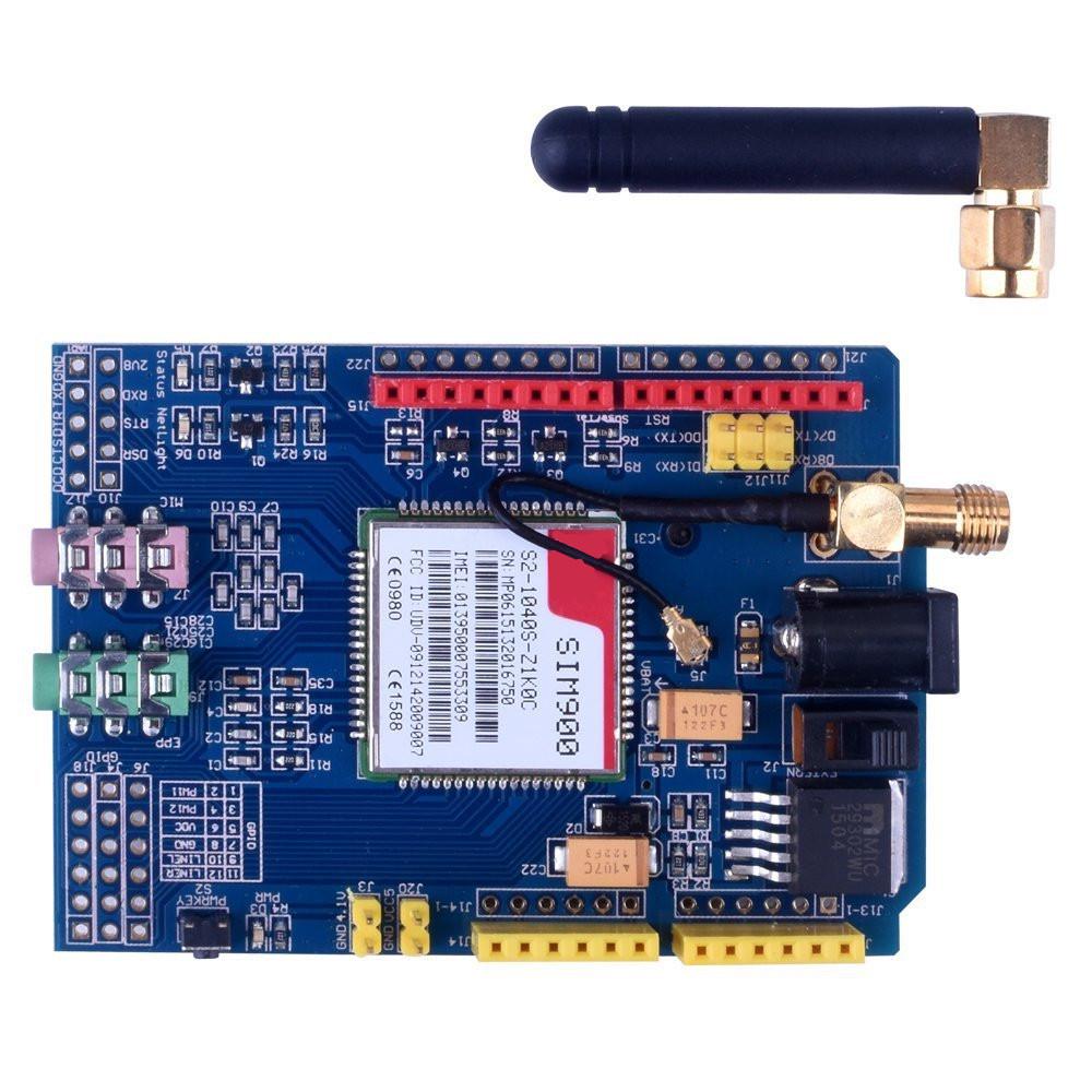 SIM900 4-Band GSM Module for Wireless Data, GPRS, and SMS Development