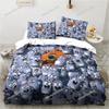 Cartoon Grizzy N Lemmings Bettwäsche-Set Bettbezug Bett-Set Tagesdecke Kissenbezug Bettdecke King Queen Size Jungen Erwachsene741