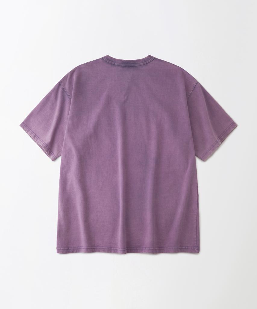 OUTSTANDING Life Is Tee Surf Ride Tee_Vintage Purple