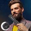 VIKICON Beard Straightener for Men: Cordless Heated Beard Brush for Men, Electric Hot Comb, Anti-Scald Mini Straightening Brush for Beard Grooming,