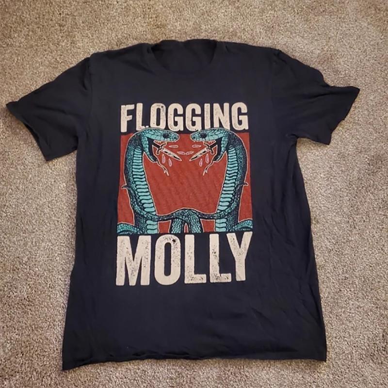 Flogging Molly Shirts Flogging Molly North American Tour Black All Size HH114 S