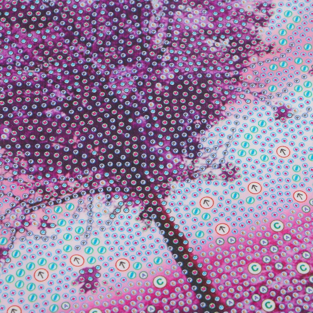 Plné Vrtání Láska Strom Speciální Tvar Diamantová Malba DIY Křížkový Steh Dekor