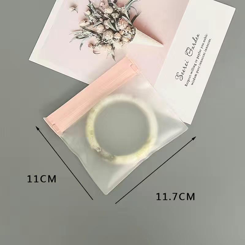 EVA 50 Silk Transparent Jewelry Storage Bag: Anti-Oxidation Seal for Earrings, Necklaces, Bracelets