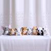 Cute Siberian Tiger Refrigerator Magnet Plush Toy