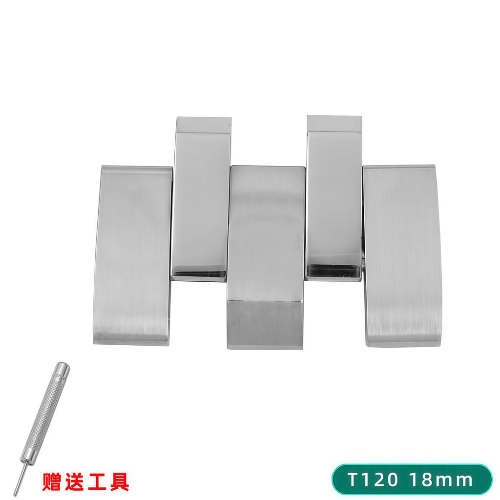 Pro 1853 Tissot Nerezová ocelový řemínek Prodlužovací článek Extra T41 T95 T097 T099 T120 T063 T065 Řemínek hodinek Kovové doplňky