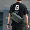 Crossbody Bag Men's New Casual Fashion Breast Bag Oxford Leather Film Portable Shoulder Bag