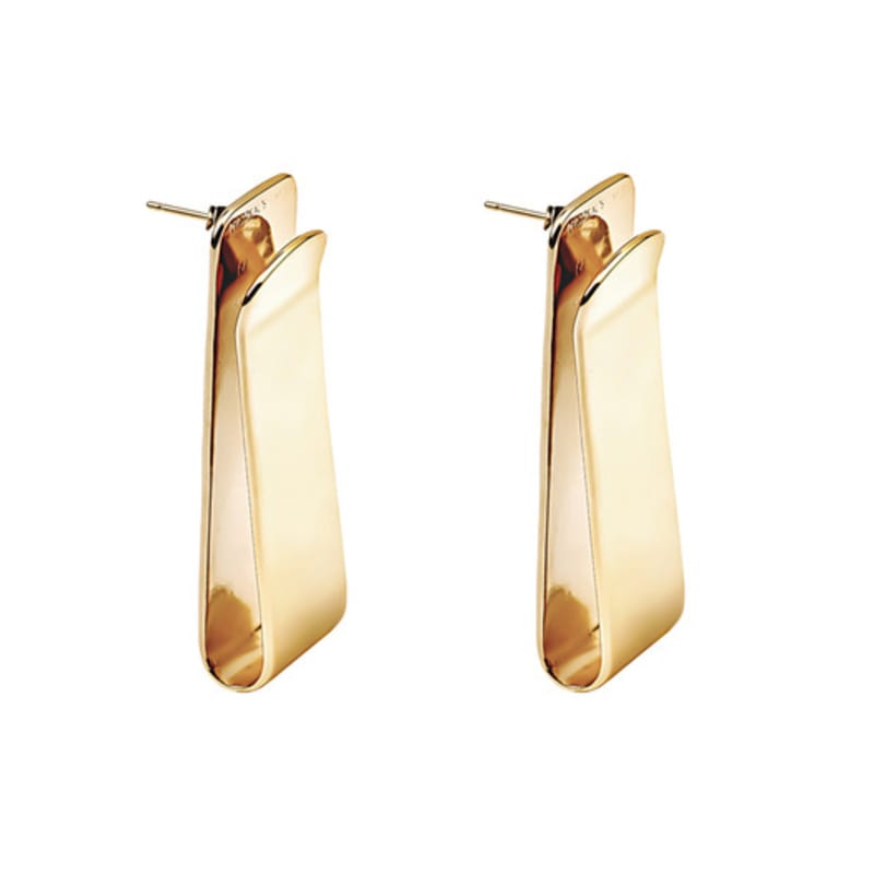 PERSONLIG/SERVICE PENGKLÄMMA ÖRHÄNGE / GULD