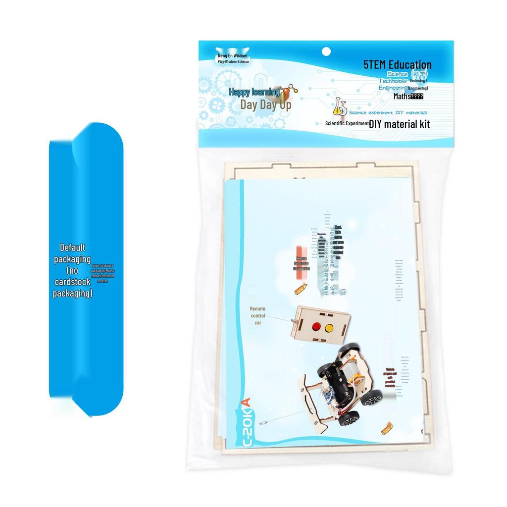 STEM DIY Wireless Remote Control Car Kit for School Science Projects