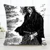 Anime Vagabond Pillow Case Fashion Square Pillowcase Bedroom Sofa Room Ins Decoration Leisure