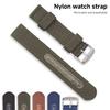 18mm 20mm 22mm 24mm Nylonowe Płócienne Pasek do Zegarka Tkany Miękki Pasek Uniwersalna Bransoleta dla Mężczyzn Kobiet Sportowy Pasek na Nadgarstek