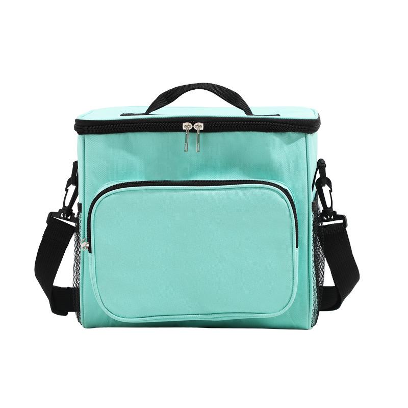 Outdoor Camping Lunch Bag Large Capacity Portable Picnic Bag Ice Pack Food Thermal Box Durable Waterproof  Adjustable Shoulder Strap Insulated Case