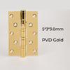 Solid Brass Butt Hinge 4 Inch Door Hinge 5 Inch Heavy Duty Hinge Quiet Bearing Hinge Antique Thick Hinge