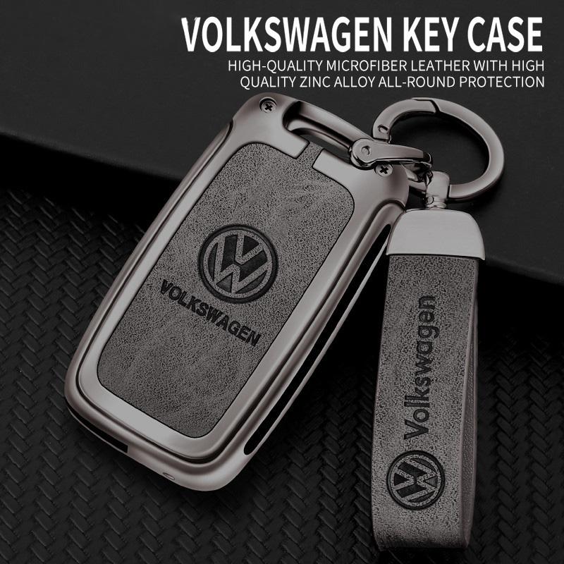 Für VOLKSWAGEN VW Autoschlüsselhülle Schlüsselanhänger Hülle Tasche Für Volkswagen VW Polo Tiguan Golf Jetta Käfer Eos Scirocco Up Transporter S