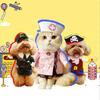 for Medium Large Dogs Funny Cat Outfits Pet Halloween Clothing Dog Clothes Dog Cosplay Costume