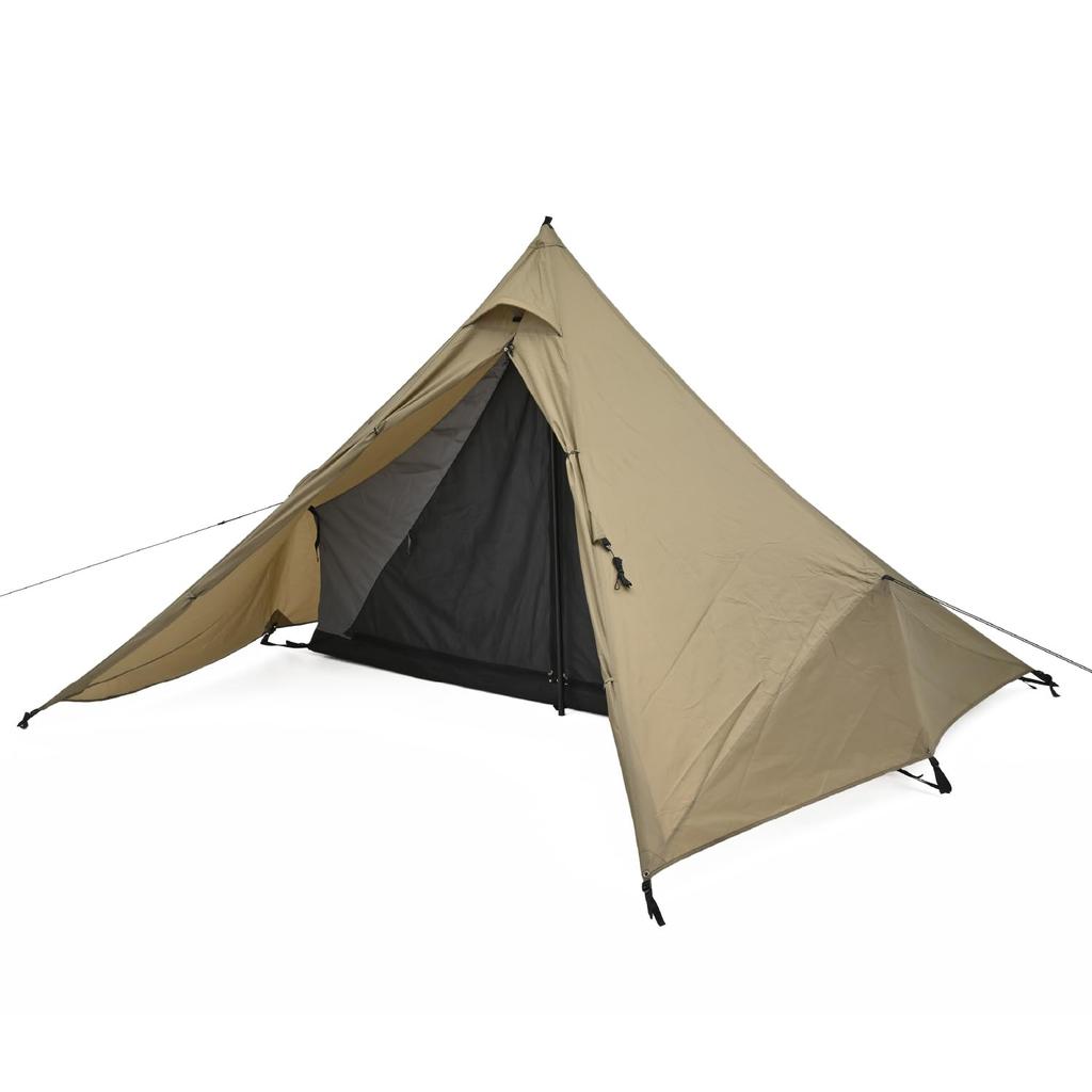 Daytona neGla Motorcycle One-Pole Tent, 1-Person, Lightweight and Compact, Suitable for Spring, Summer, and Fall, Model 32494