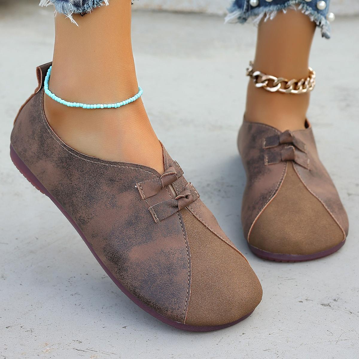 

Модные женские кроссовки Весна Осень Плоские дизайнерские туфли Женские Мягкие Удобные для ходьбы Легкие Лоферы Модные Нескользящие кроссовки Женские 43 коричневый