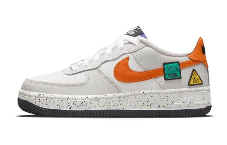 

Nike Air Force 1 Low Light Bone Sail Starfish Orange GS DO4657-081 36