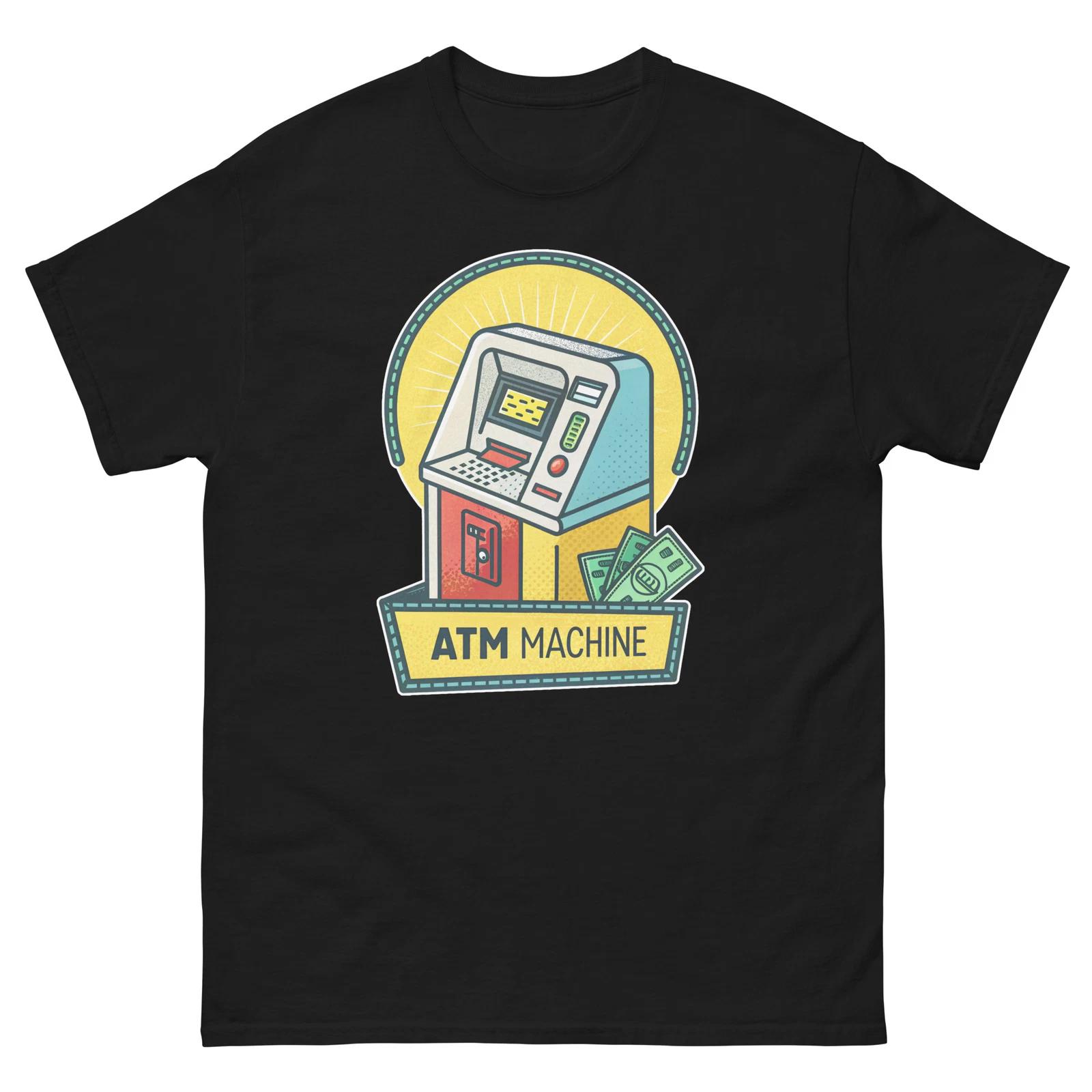 

ATM Machine Nightclub Bar Nightlife Party T-Shirt S