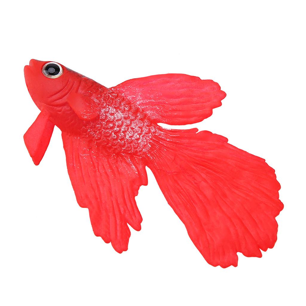Aquarium Decoration Funny Artificial Silicone Small Fish Fish Tank Ornament