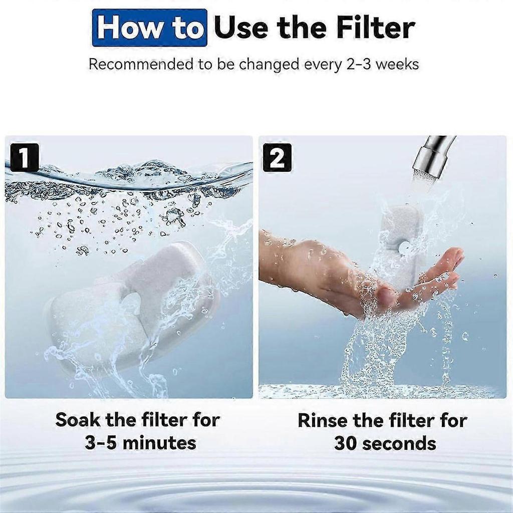20 Set Filters Replacement, for Cat Water Fountain for Cat Water Fountain PLWF005 PLWF115 PLWF105