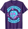 Hot Fashion Disney Villains Valentine's Day Love Story Apple Logo T-Shirt S-4XL Four Seasons Gift