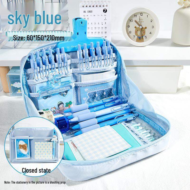 Wuji Kapibala 12vrstvý vysoce kapacitní multifunkční studentský penál