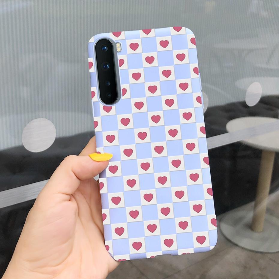 Für Oneplus Nord Hülle Bunte Silikon Weiche Rückabdeckung Für One Plus Nord 5G OnePlus Z 1+Nord Handyhülle Süßer Stoßfänger Funda