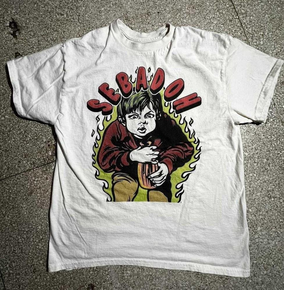 Sebadoh Band Graphic T Shirt Cotton White Full Size Unisex S-5XL 1P0803 Unisex T-Shirt L