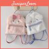 Süßer Lolita-Kaninchen-Plüschrucksack im japanischen Stil für Kinder