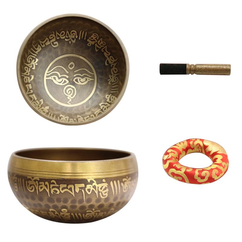 Nepal Tibetan Buddhist Bowl Set Release Positive Energy Meditation Bowl Small Enough to Fit in Your Hand 1