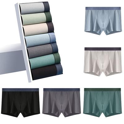 Chiloți pentru bărbați Lenjerie de corp Boxeri Chiloți uni Pantaloni scurți Respirabil Boxer pentru bărbați Lenjerie de corp Bumbac pentru bărbați