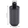 2pcs Aluminum Alloy Pool Cue Extension Carbon Fibre Pool Cue Accessories  Recreational Athletes