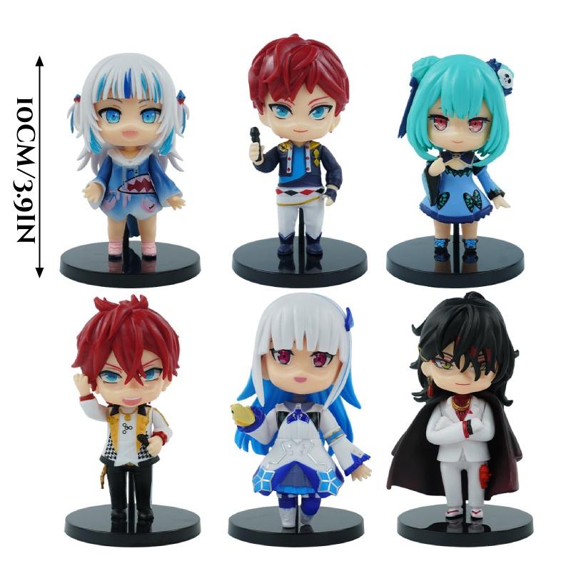 High-quality Pvc Virtual Idol Figure 6 Varieties Of Collectible Toys For Anime Fans Characters)