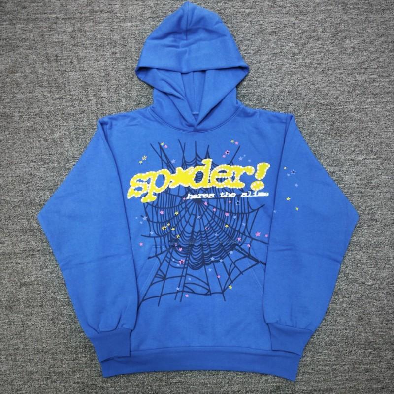 Unisex Streetwear Hooded Sweatshirt Cotton Blend