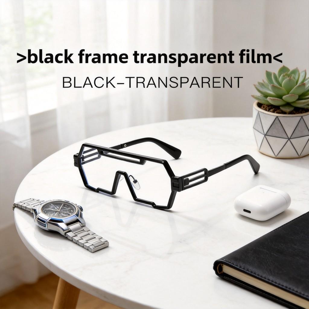Cyberpunk Square Sunglasses With Pc Lenses Uv400 For Outdoor Sports And Fashion