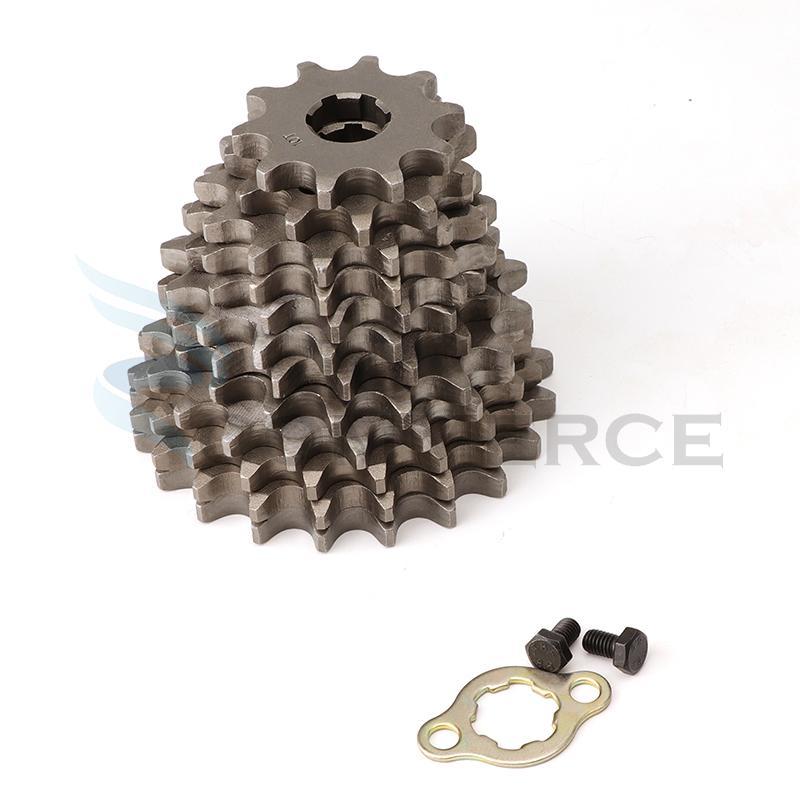 530# 20mm Front Engine Sprocket for Dirt Bike Sprocket 10 11 12 13 14 15 16 17 18 19 20 21 Teeth ATV Quad Buggy Motorcycle