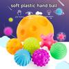 Baby Tactile Senses Toy Sensory Balls Rattles Toy Baby Touch Hand Ball Massage Soft Textured Balls Infant Senses Development Toy