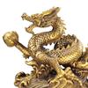 Čínská socha draka Feng Shui Měděná, Čínská figurka Ozdoba, Dekorativní