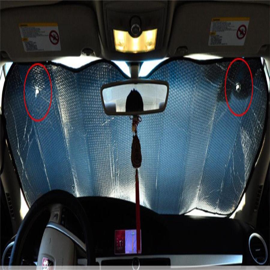 Car Silver Windshield Sun Visor Cover Block Foldable Sun Shade AntiUV Protector