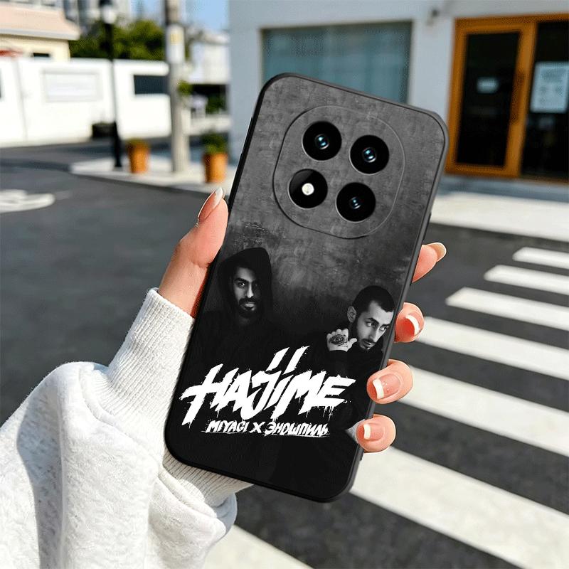 Hajime MiyaGi Andy Panda Soft Phone Case for Xiaomi Redmi Note 12 13 14 15 Pro Plus 11 12S 11S 11T 10 4G Black Cover Back Shell